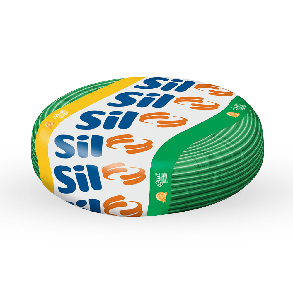 Encontraproduto.com.br - Cabo Flexível 750v com 50 Metros 2,5mm Verde - Sil