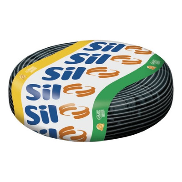 Cabo Sil FlexSil 750 V 50m Preto 10mm²