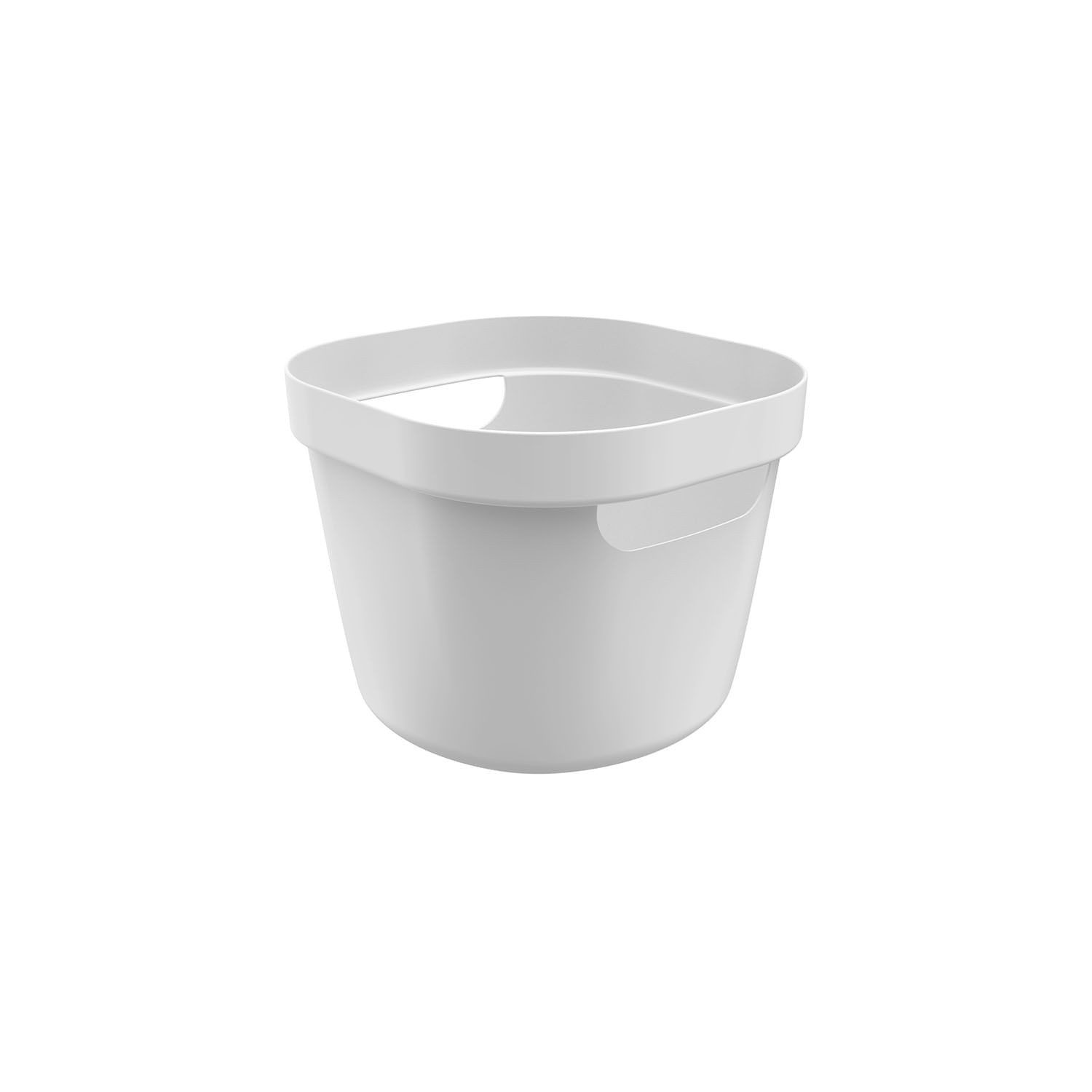 Encontraproduto.com.br - Cesto Cube Flex 4 Litros Branco Fechado - OU