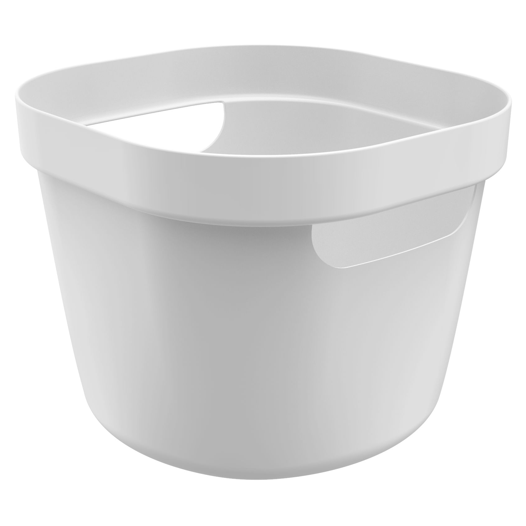 Encontraproduto.com.br - Cesto Cube Flex 4 Litros Branco Fechado - OU