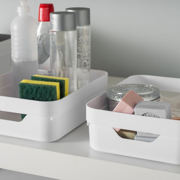 Encontraproduto.com.br - Caixa Ou Cube Organizador 29,5X21X9 CC100 P Baixa Azul