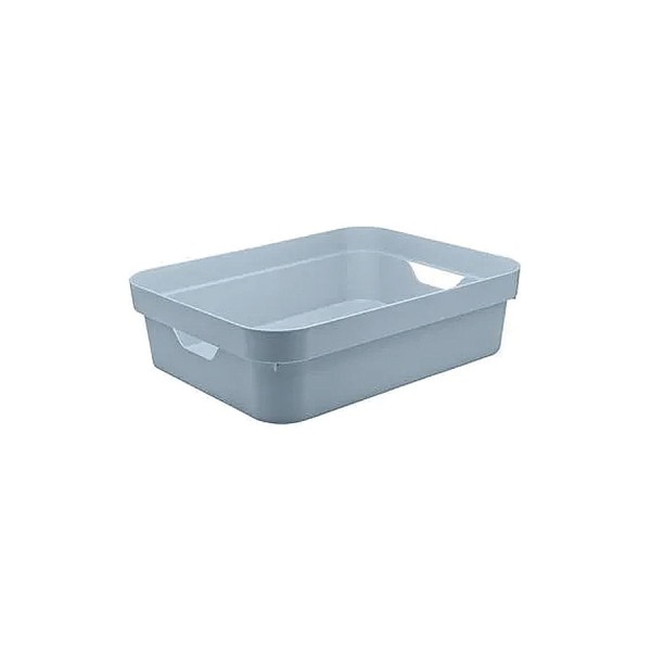 Encontraproduto.com.br - Caixa Ou Cube Organizador 29,5X21X9 CC100 P Baixa Azul