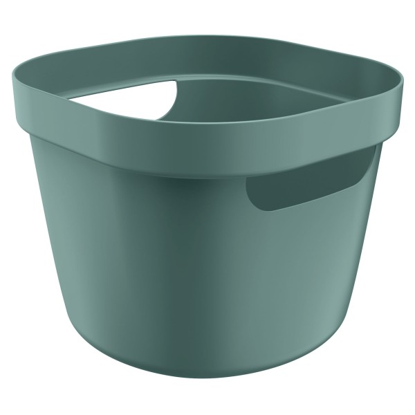 Encontraproduto.com.br - Cesto cube flex 4 litros, verde eucalipto - Ou