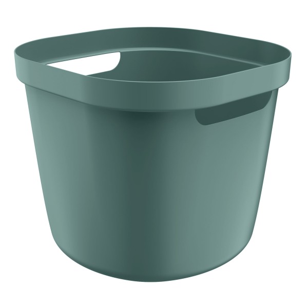 Encontraproduto.com.br - Cesto cube flex 28 litros, verde eucalipto - Ou