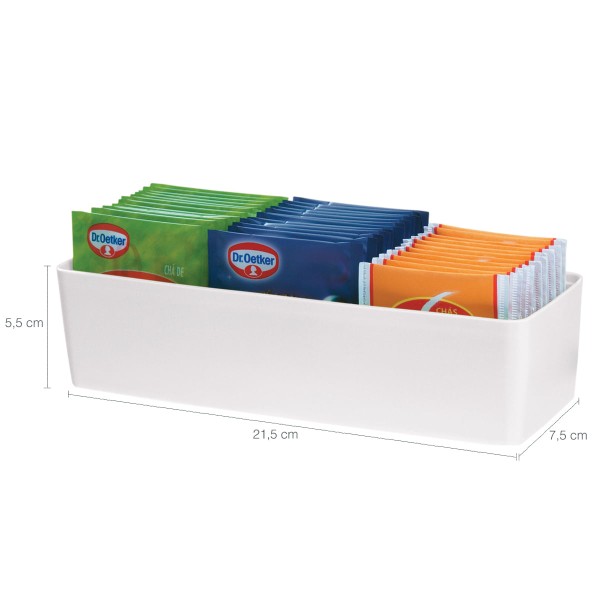 Encontraproduto.com.br - PORTA SACHE S/TAMPA BISTRO PC455 BRANCO MARTIPLAST