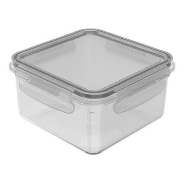 Pote Organizador De Geladeira Click Quadrado 800 ml
