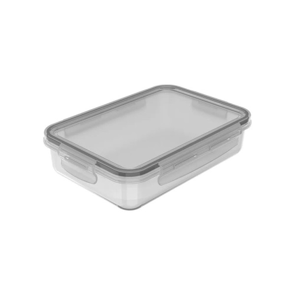 Encontraproduto.com.br - Pote Organizador De Geladeira Click Retangular 870 ml