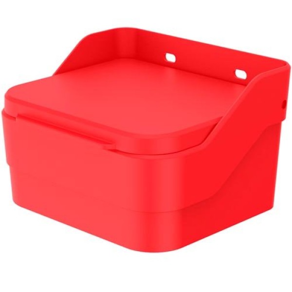 Encontraproduto.com.br - Saleiro Trium Vermelho - Sl500 Vmf - Ou
