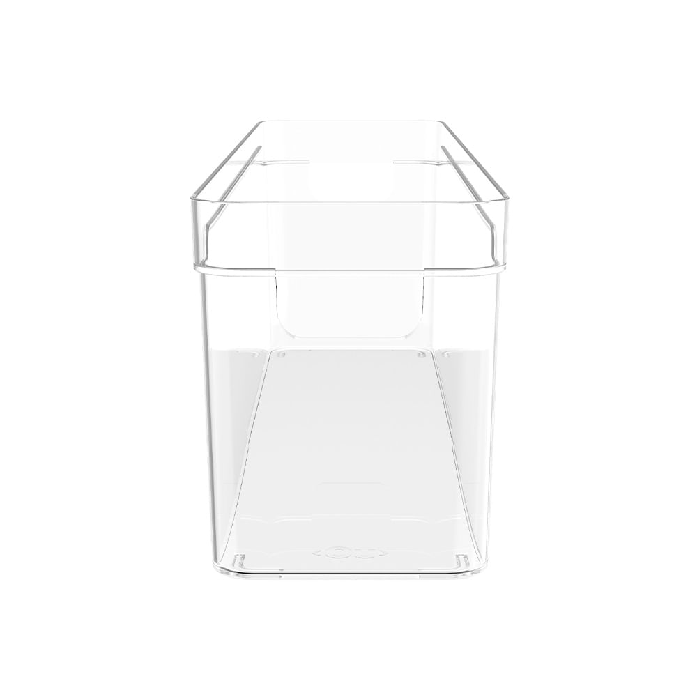Encontraproduto.com.br - Organizador De Armários Clear 37x10x13 Cm Natural OU