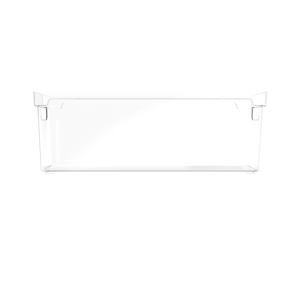 Encontraproduto.com.br - Organizador De Armários Clear 37x10x13 Cm Natural OU