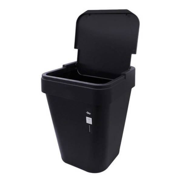 Encontraproduto.com.br - Lixeira Izy 10L LX215 Preto Martiplast
