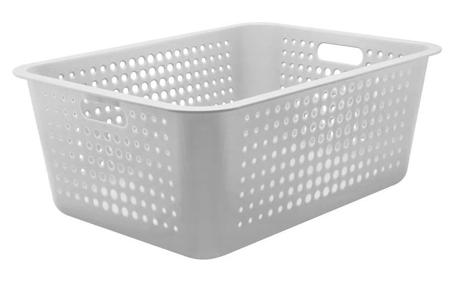 Encontraproduto.com.br - Caixa organizadora maxi, branco - Ou