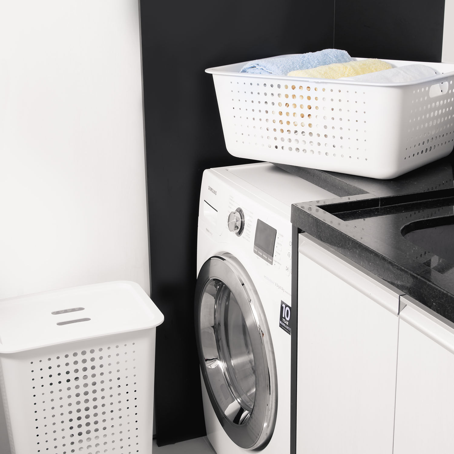 Encontraproduto.com.br - Caixa organizadora maxi, branco - Ou