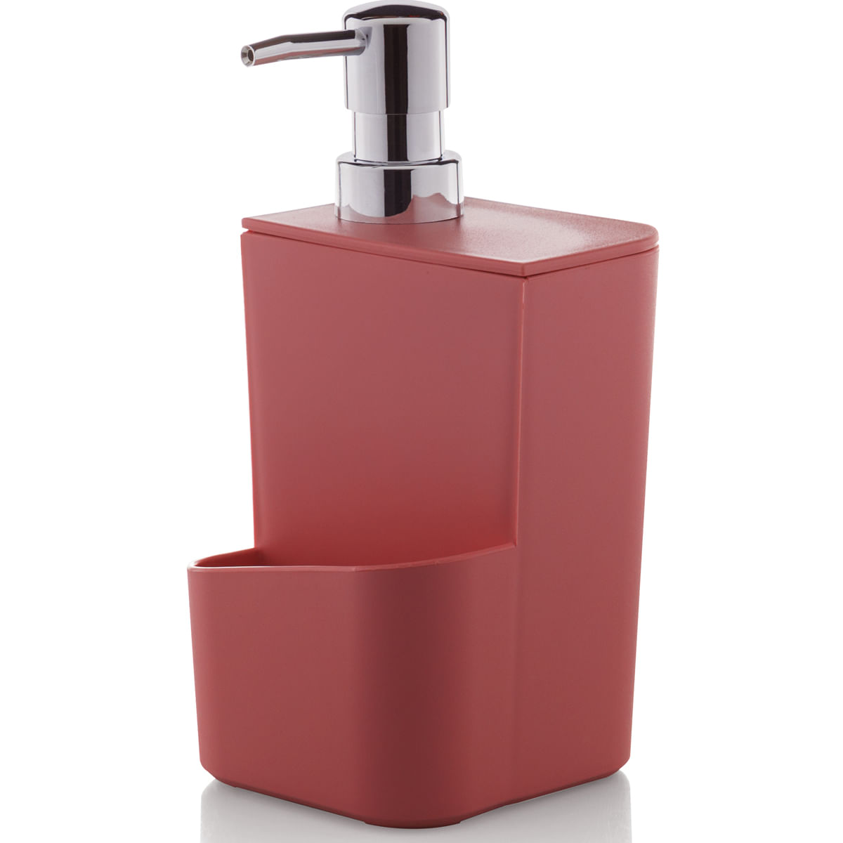 Encontraproduto.com.br - Dispenser para Detergente OU Trium 650ml DT500 Vermelho