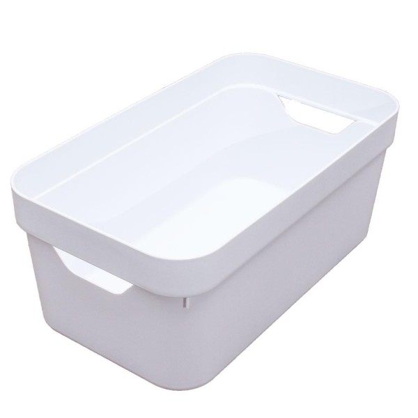 Encontraproduto.com.br - Caixa Organizadora 4,8 Litros Ou Cube CC100 Branca