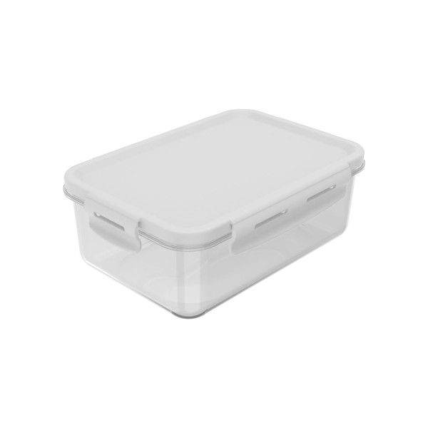 Pote Organizador De Geladeira Click Retangular 1280 ml