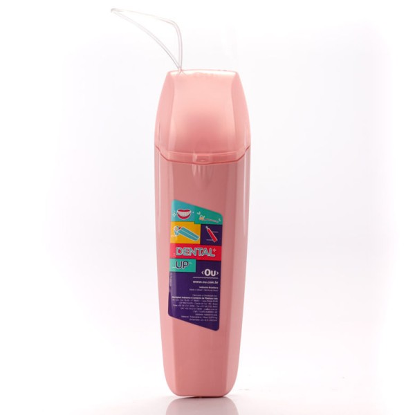 Encontraproduto.com.br - Porta Escova de Dente Dental Up Rosa Quartz - Up2000 - Ou