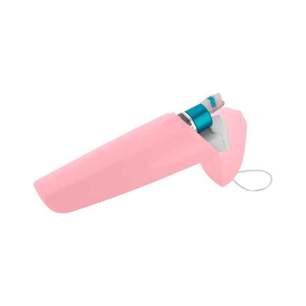 Encontraproduto.com.br - Porta Escova de Dente Dental Up Rosa Quartz - Up2000 - Ou