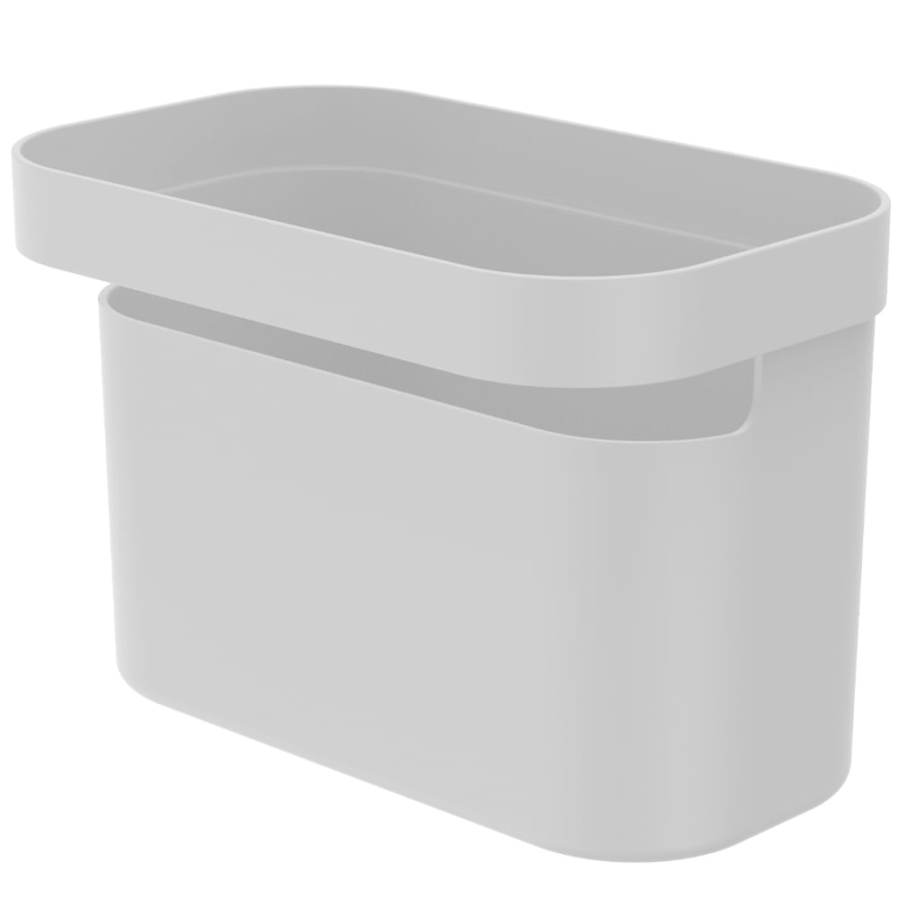 Encontraproduto.com.br - Organizador de Pia Porta Detergente Trium Max Branco Fechado
