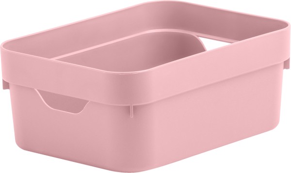Caixa organizadora cube mini, Rosa quartzo - Ou