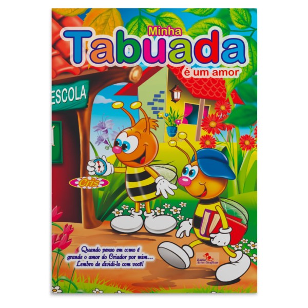 Encontraproduto.com.br - Livro Minha Tabuada é um Amor Baag - Sortido