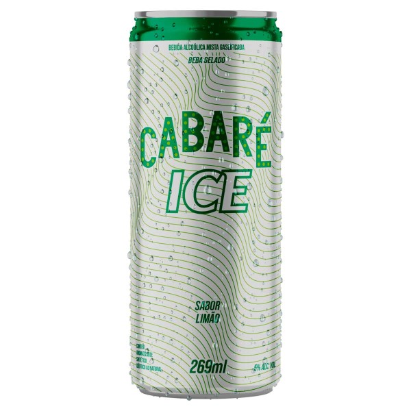 Ice Cabare Limao Lata 269ML