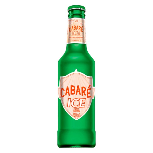 Bebida Ice Cabaré Tangerina 275ml Long Neck