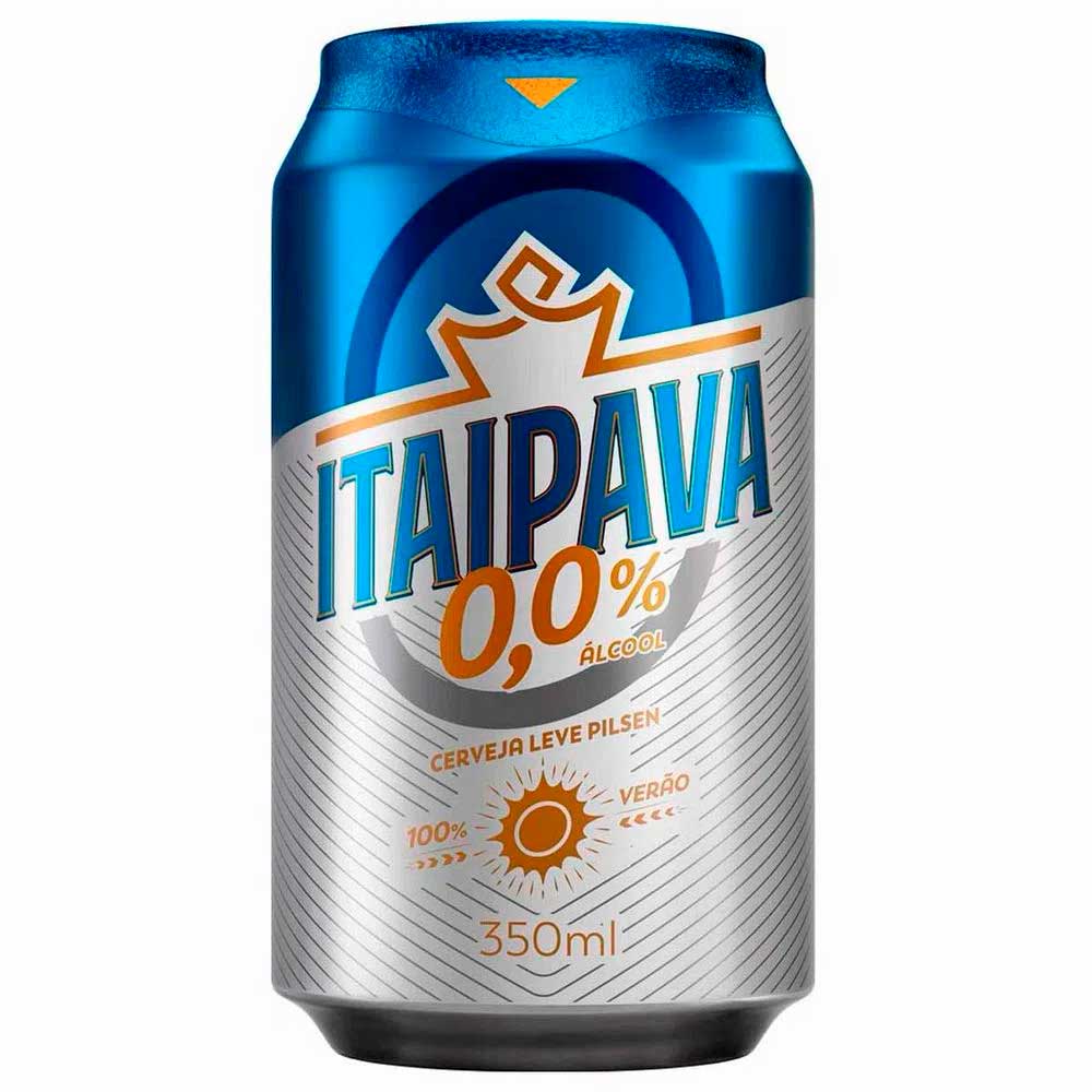 Cerveja Itaipava Zero Álcool Lata 350ml