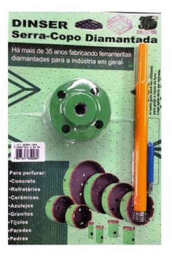 Serra Copo Diamantada 19Mm Dinser