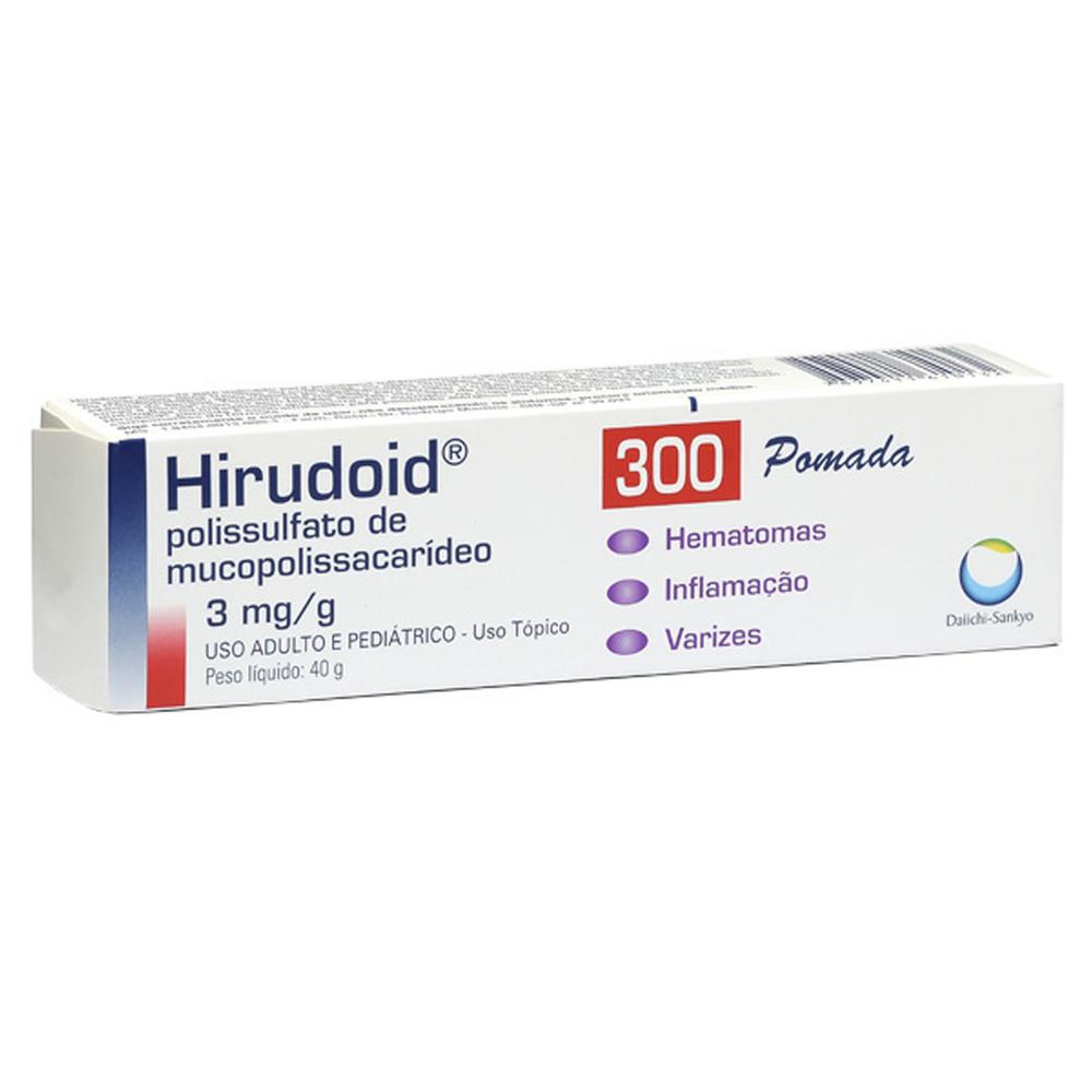 Encontraproduto.com.br - Hirudoid 3MG/G Pomada dermatológica - Bisnaga com 40 g