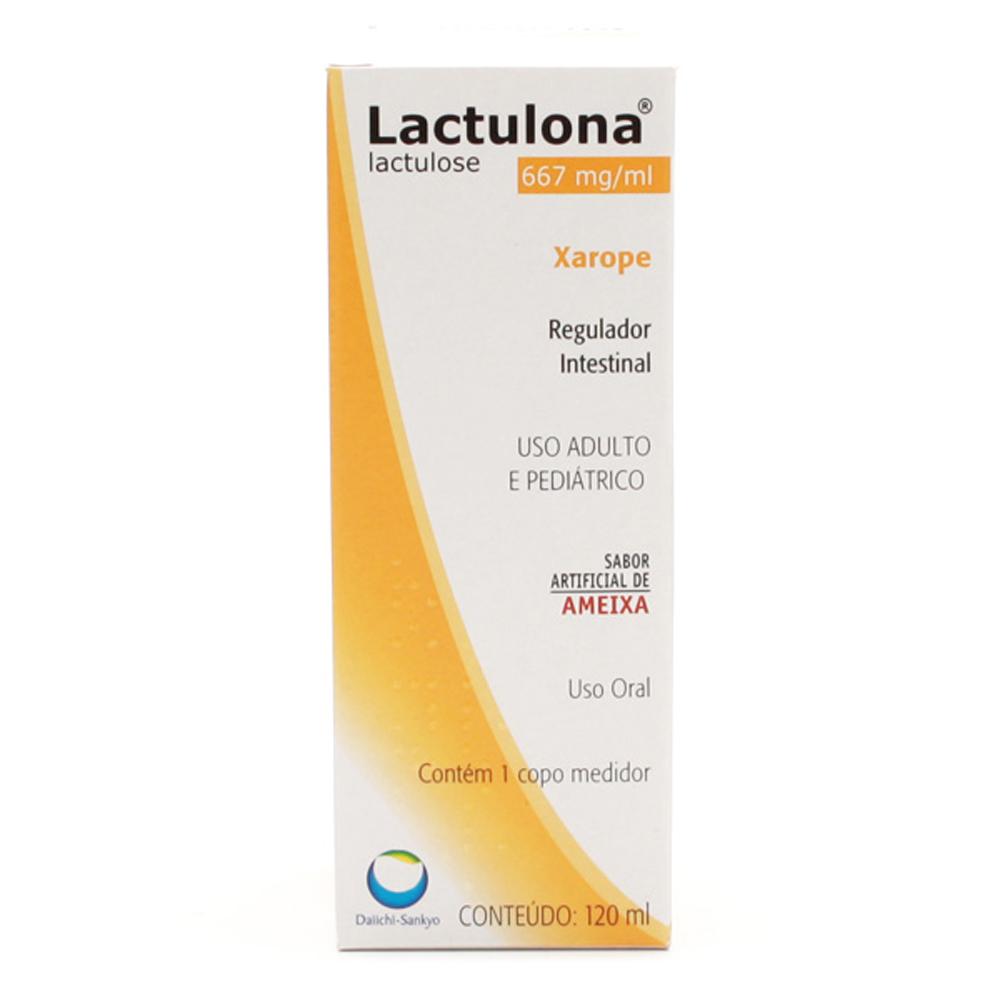 Encontraproduto.com.br - Lactulona 667mg/mL Xarope Sabor Ameixa - Frasco com 120 mL