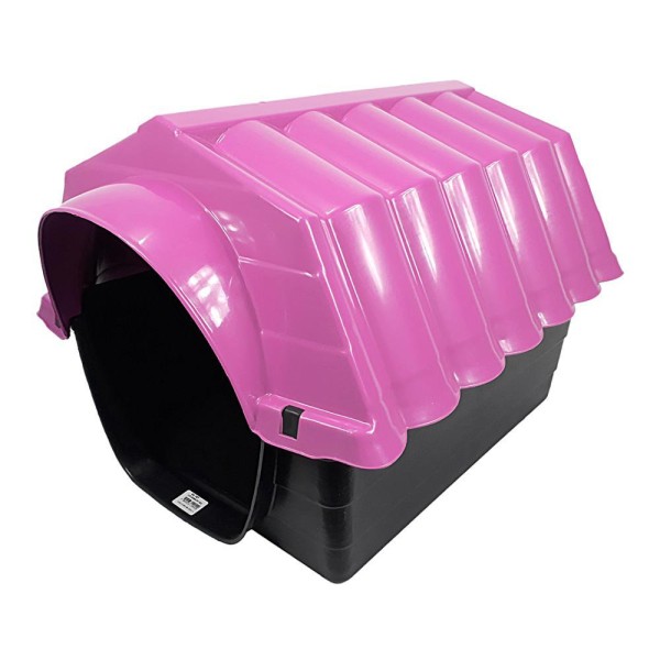 Encontraproduto.com.br - Casinha de cachorro n3 casinha para cachorros médio Rosa