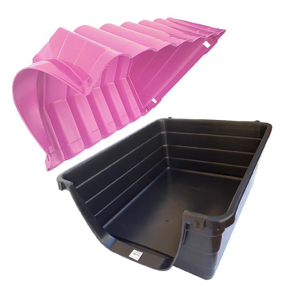 Encontraproduto.com.br - Casinha de cachorro n3 casinha para cachorros médio Rosa