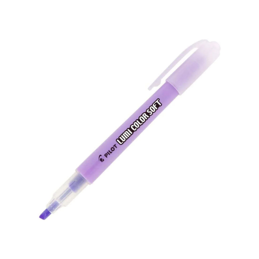 Encontraproduto.com.br - Marca Texto Lumicolor Soft Violeta - Pilot