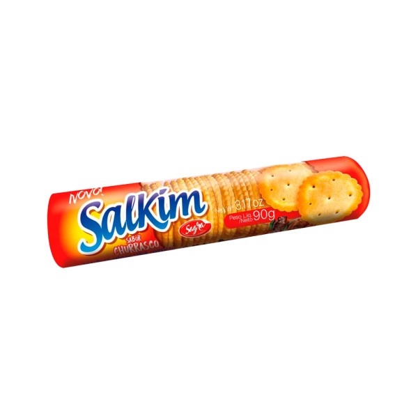 Biscoito Salkim sabor Churrasco 90g