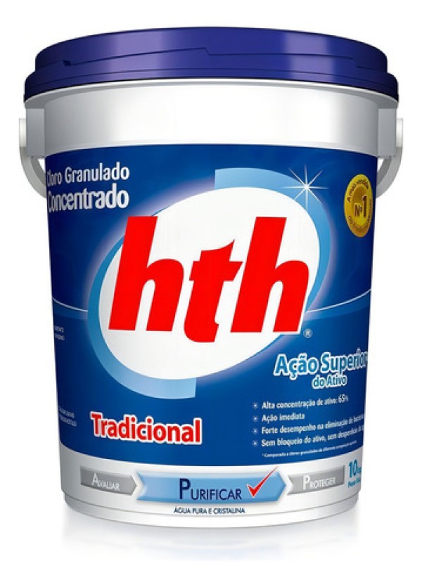 Cloro Concentrado Tradicional HTH  10kg
