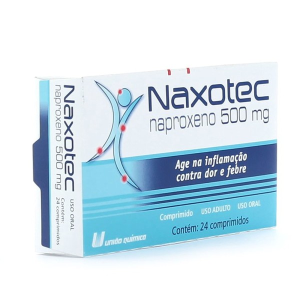 Encontraproduto.com.br - Naxotec 500mg com 24 Comprimidos - União Química