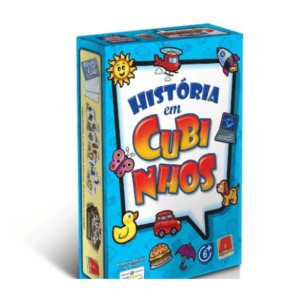 Encontraproduto.com.br - Jogo História em Cubinhos - Algazarra
