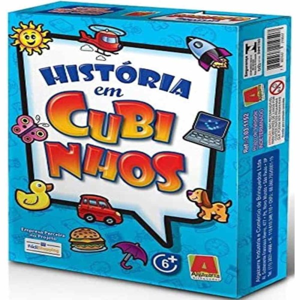 Encontraproduto.com.br - Jogo História em Cubinhos - Algazarra
