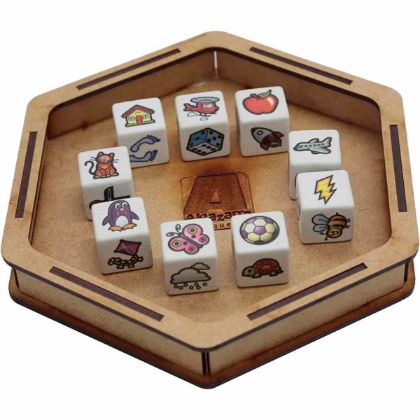 Encontraproduto.com.br - Jogo História em Cubinhos - Algazarra