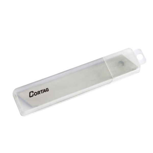Encontraproduto.com.br - Lâmina para Estilete Cortag 18mm com 10 Unidades