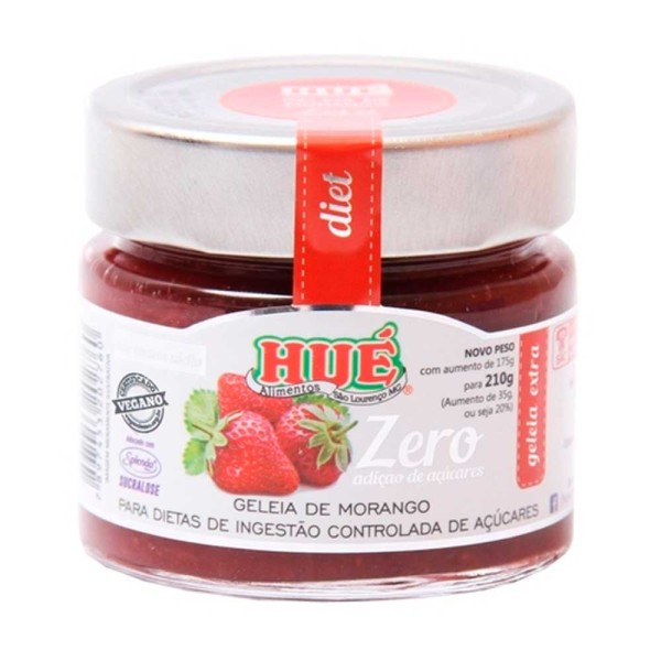 Encontraproduto.com.br - Geleia Hue 175g Morango Diet