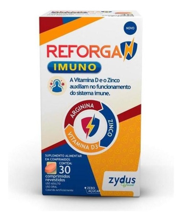 Suplemento Alimentar Reforgan Imuno 30 Comprimidos