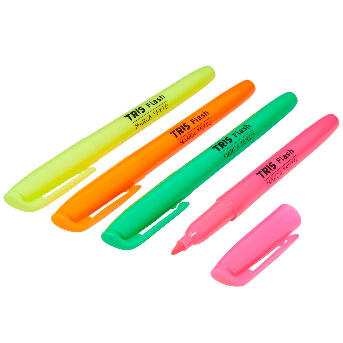 Encontraproduto.com.br - Marca Texto Tris Flash Holic Pop Neon - 4un