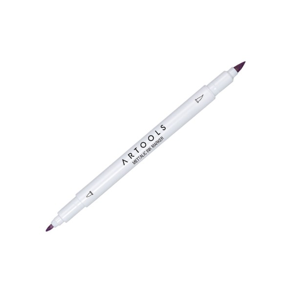 Encontraproduto.com.br - Marcador Metálico P. Dupla 689951 Roxo