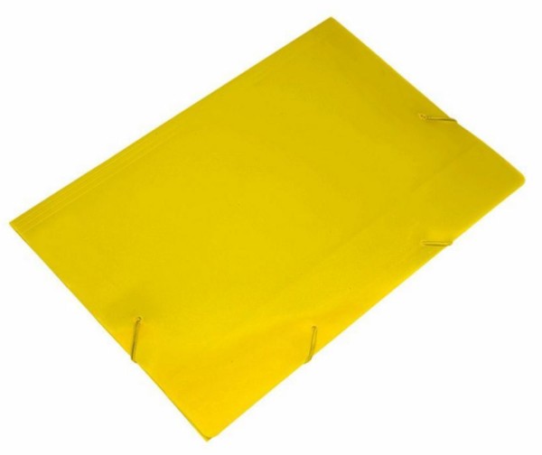Pasta De Cartão Duplex Amarelo Com Aba - Polycart Pasta de Cartao Duplex Am C/aba Poly
