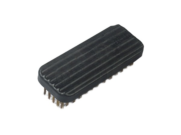 Encontraproduto.com.br - Escova de Aço Manual Plástica Sem Cabo 5x13 Fileiras Brmais