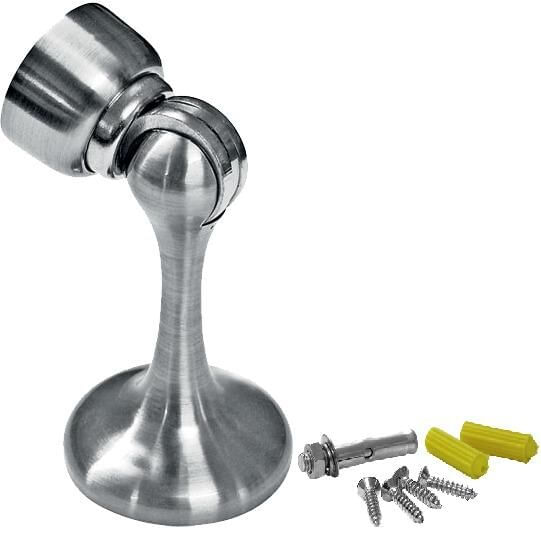 Encontraproduto.com.br - Prendedor de Porta Synter Piso e Parede Inox