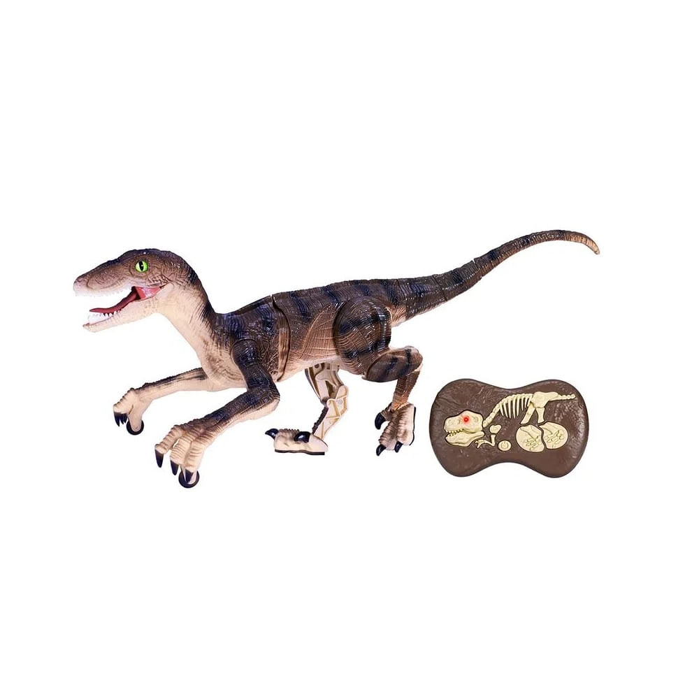 Figura de Ação - Robô Alive - Dinossauro Rush Raptor - Candide