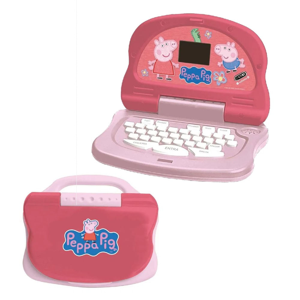 Encontraproduto.com.br - Laptop Peppa Tech - Peppa Pig - Bilingue